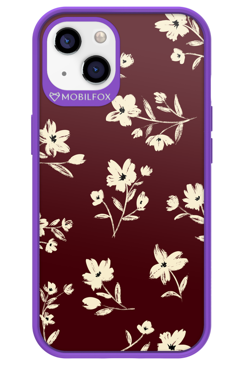 Bloom of Burgundy - Apple iPhone 13