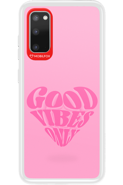 Good Vibes Heart - Samsung Galaxy S20