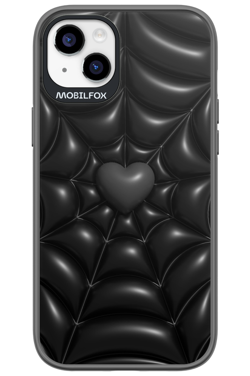 Black Spider Heart - Apple iPhone 14 Plus