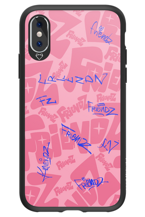 FRIENDZ Pink - Apple iPhone X