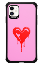 Heart Pink - Apple iPhone 11