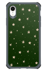 Forest Green Stars - Apple iPhone XR