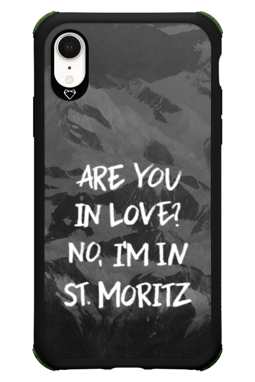 I'm in St. Moritz - Apple iPhone XR