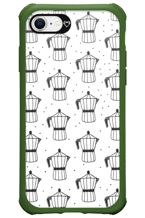 Retro Caffee - Apple iPhone 8