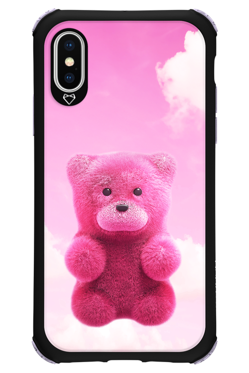 Pinky Bear Clouds - Apple iPhone XS