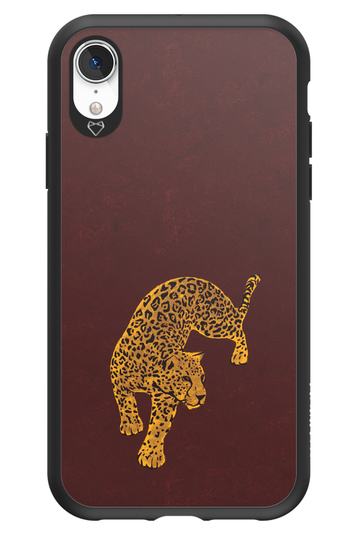Burgundy Leopard - Apple iPhone XR