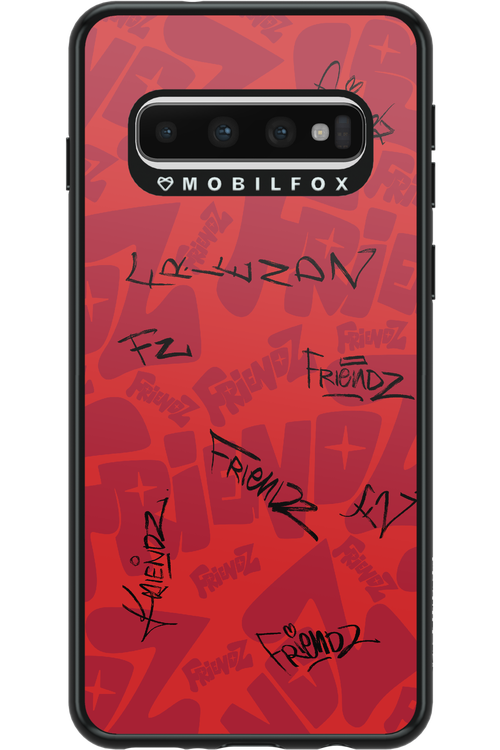 FRIENDZ Red - Samsung Galaxy S10