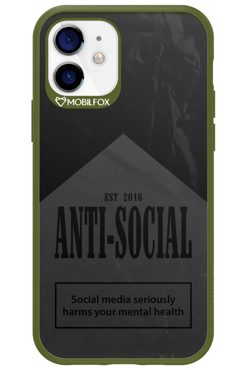 ANTI-SOCIAL (BLVCK) 2.0 - Apple iPhone 12