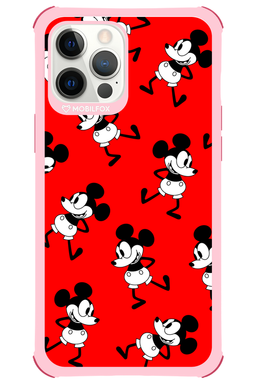 Iconic Mouse (red pattern) - Apple iPhone 12 Pro Max