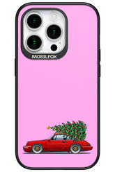 XMAS Car Pink - Apple iPhone 15 Pro