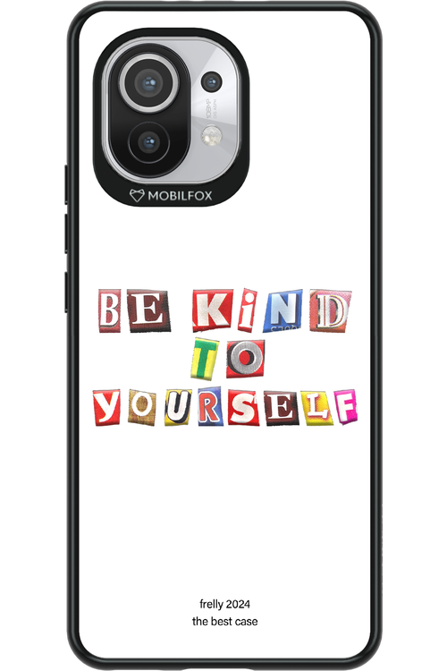 Be Kind To Yourself White - Xiaomi Mi 11 5G