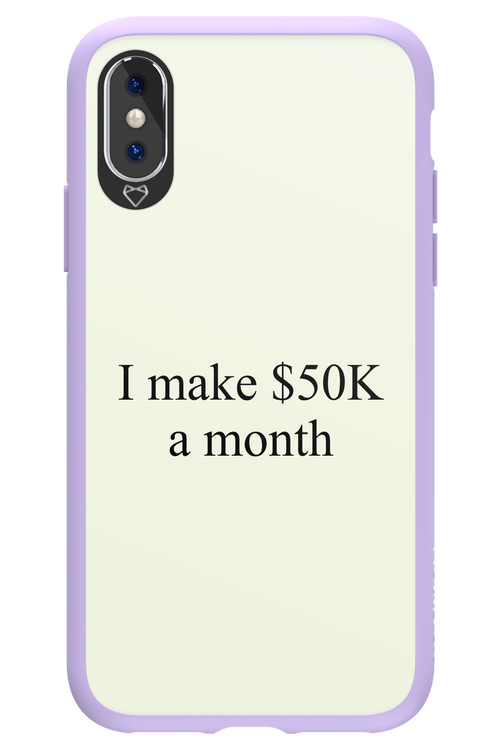$50K - Apple iPhone X