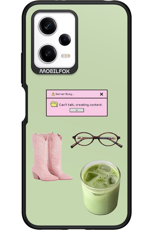 Matcha Babe - Xiaomi Redmi Note 12 5G