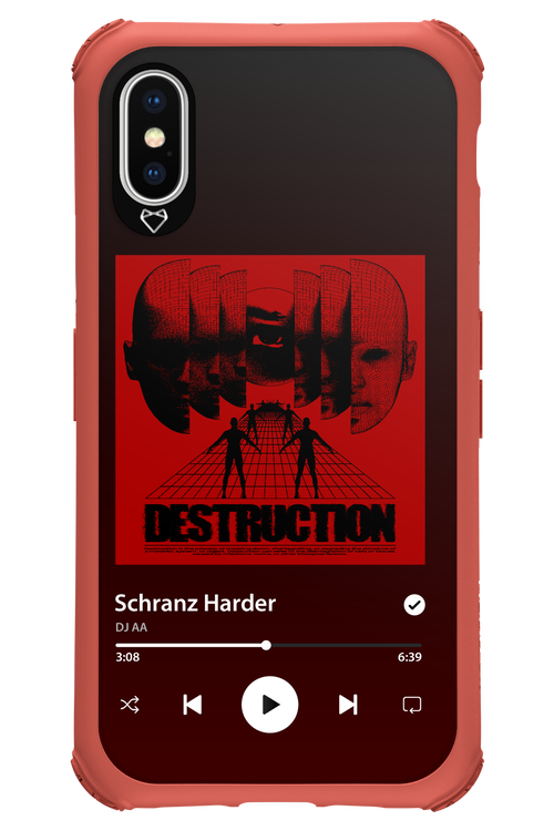 Destruction - Apple iPhone X