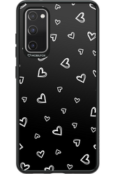Monochrome Hearts 2.0 - Samsung Galaxy S20 FE