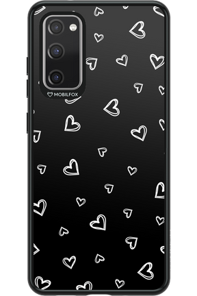 Monochrome Hearts 2.0 - Samsung Galaxy S20 FE