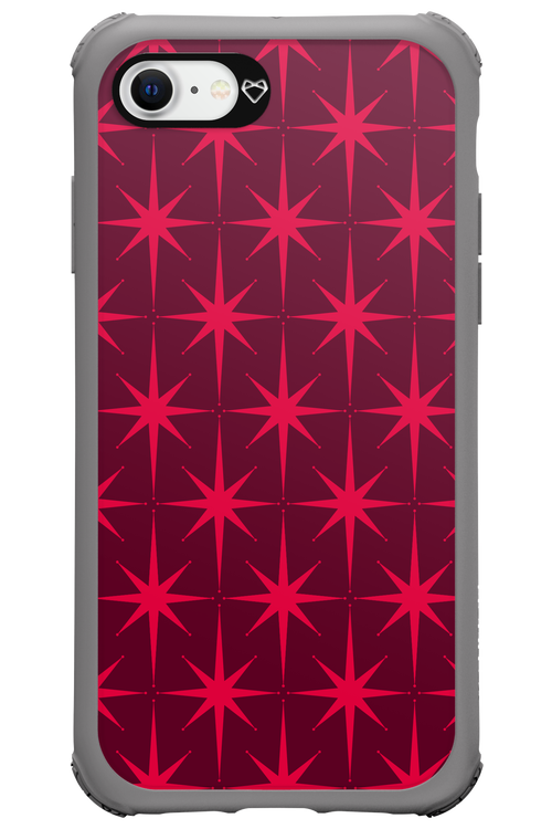 Burgundy Starss - Apple iPhone SE 2022