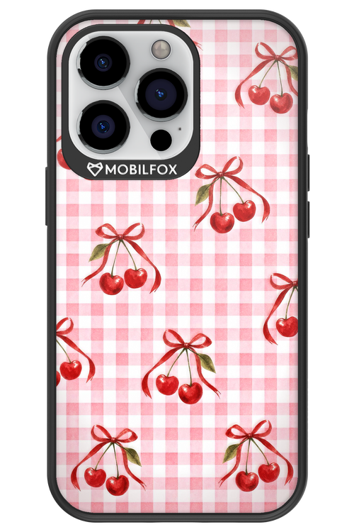 Pink Cherry Checked 2.0 - Apple iPhone 13 Pro