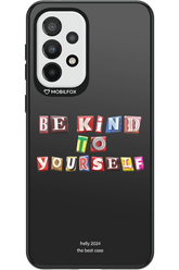 Be Kind To Yourself Black - Samsung Galaxy A33