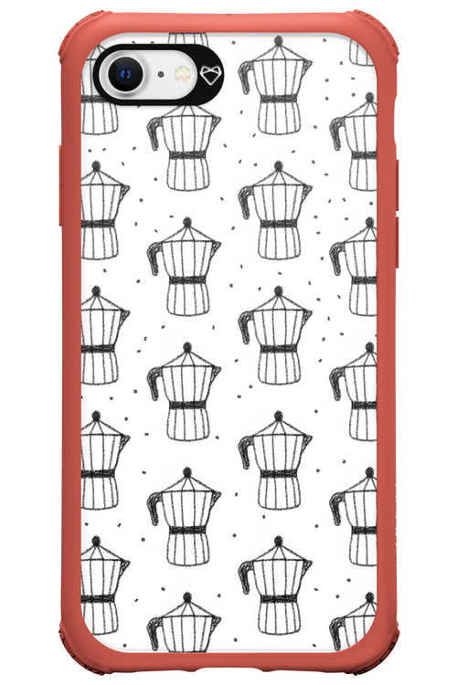 Retro Caffee - Apple iPhone 8