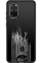Money Burn B&W - Samsung Galaxy S20+