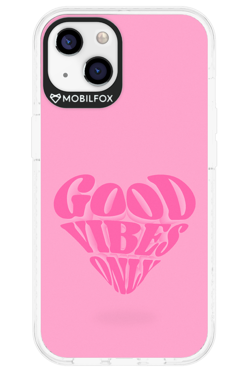 Good Vibes Heart - Apple iPhone 13