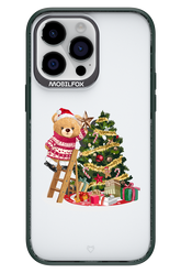 Christmas Bear (Transparent) - Apple iPhone 14 Pro Max