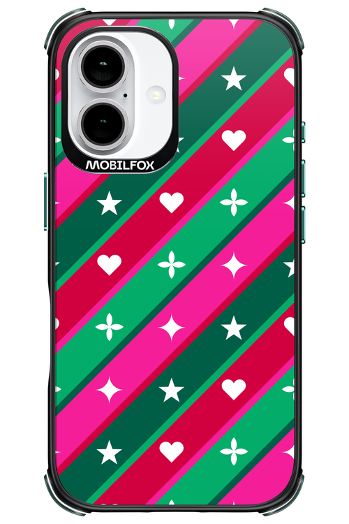 Christmas Stripes - Apple iPhone 16