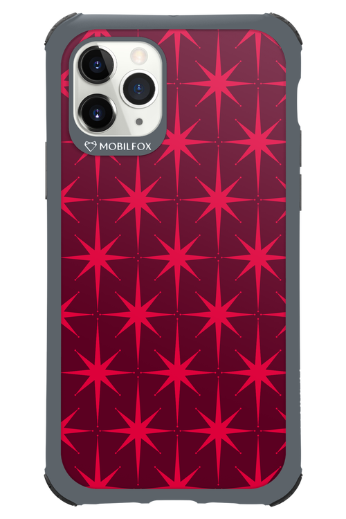 Burgundy Starss - Apple iPhone 11 Pro