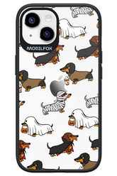 Scary Dachshund (Transparent) - Apple iPhone 14