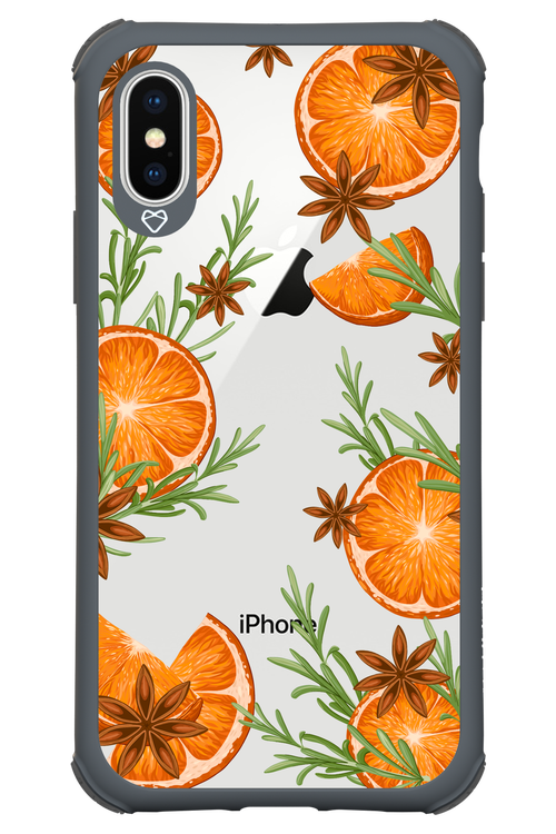 Orange With Star Anise - Apple iPhone X