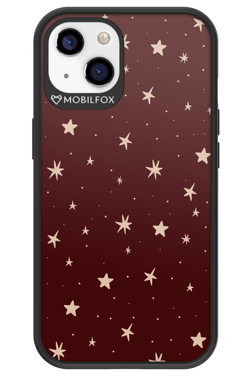 Burgundy Stars - Apple iPhone 13