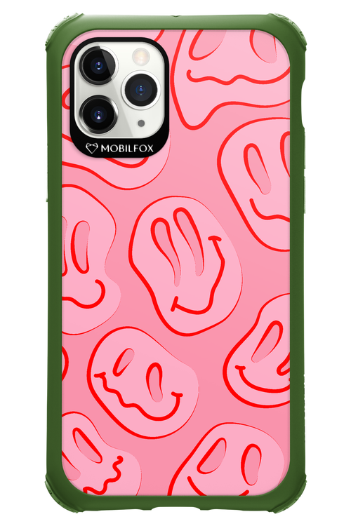 Bubblegum Smiley - Apple iPhone 11 Pro