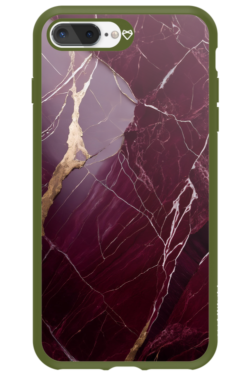 Burgundy Marble 2.0 - Apple iPhone 7 Plus