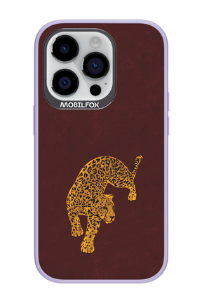 Burgundy Leopard - Apple iPhone 14 Pro