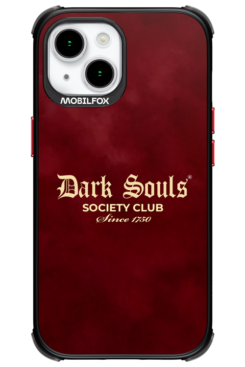 Dark Souls (Burgundy) - Apple iPhone 15