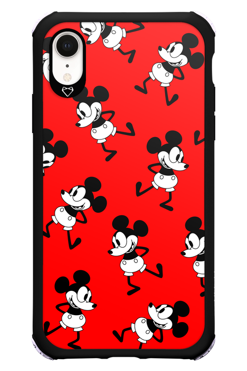 Iconic Mouse (red pattern) - Apple iPhone XR