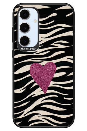 Zebra Heart 2.0 - Samsung S24 FE