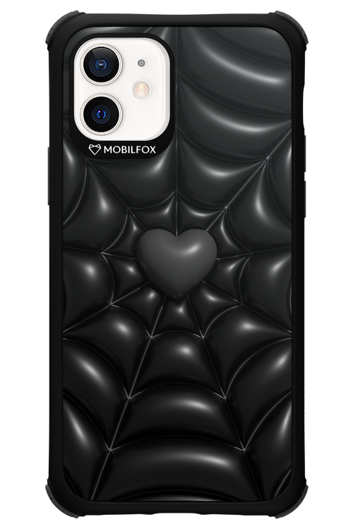 Black Spider Heart - Apple iPhone 12