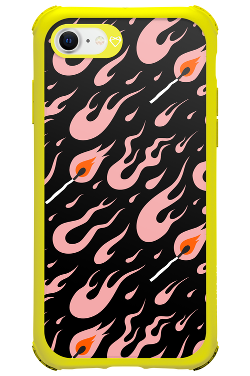 Hot Flames - Apple iPhone SE 2022