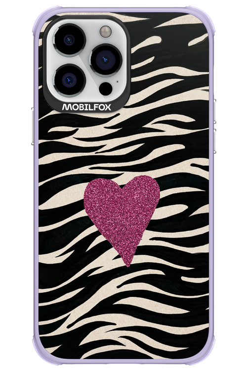 Zebra Heart 2.0 - Apple iPhone 13 Pro Max