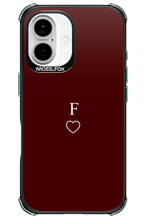 F Burgundia 2.0 - Apple iPhone 16