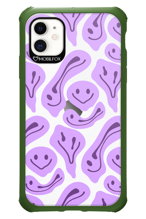 Fluid Smiley Purple - Apple iPhone 11