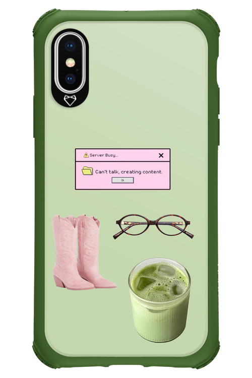 Matcha Babe - Apple iPhone X