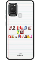 Be Kind To Yourself Notebook - Samsung Galaxy A21 S