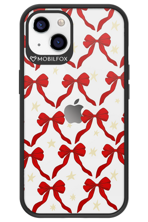 Bow & Stars (Transparent) - Apple iPhone 13