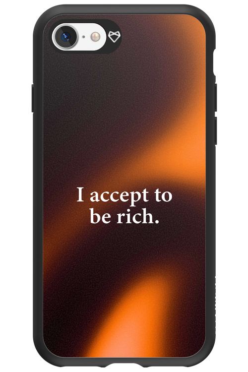 I accept to be rich - Apple iPhone 7