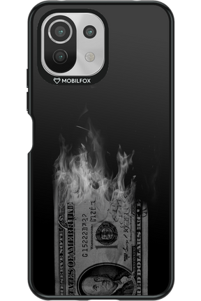 Money Burn B&W - Xiaomi Mi 11 Lite (2021)