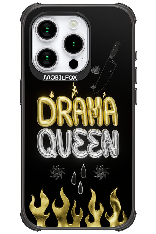 Drama Queen Black - Apple iPhone 15 Pro