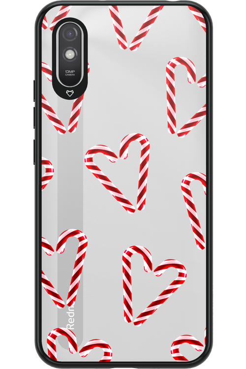 Candy Cane Hearts - Xiaomi Redmi 9A